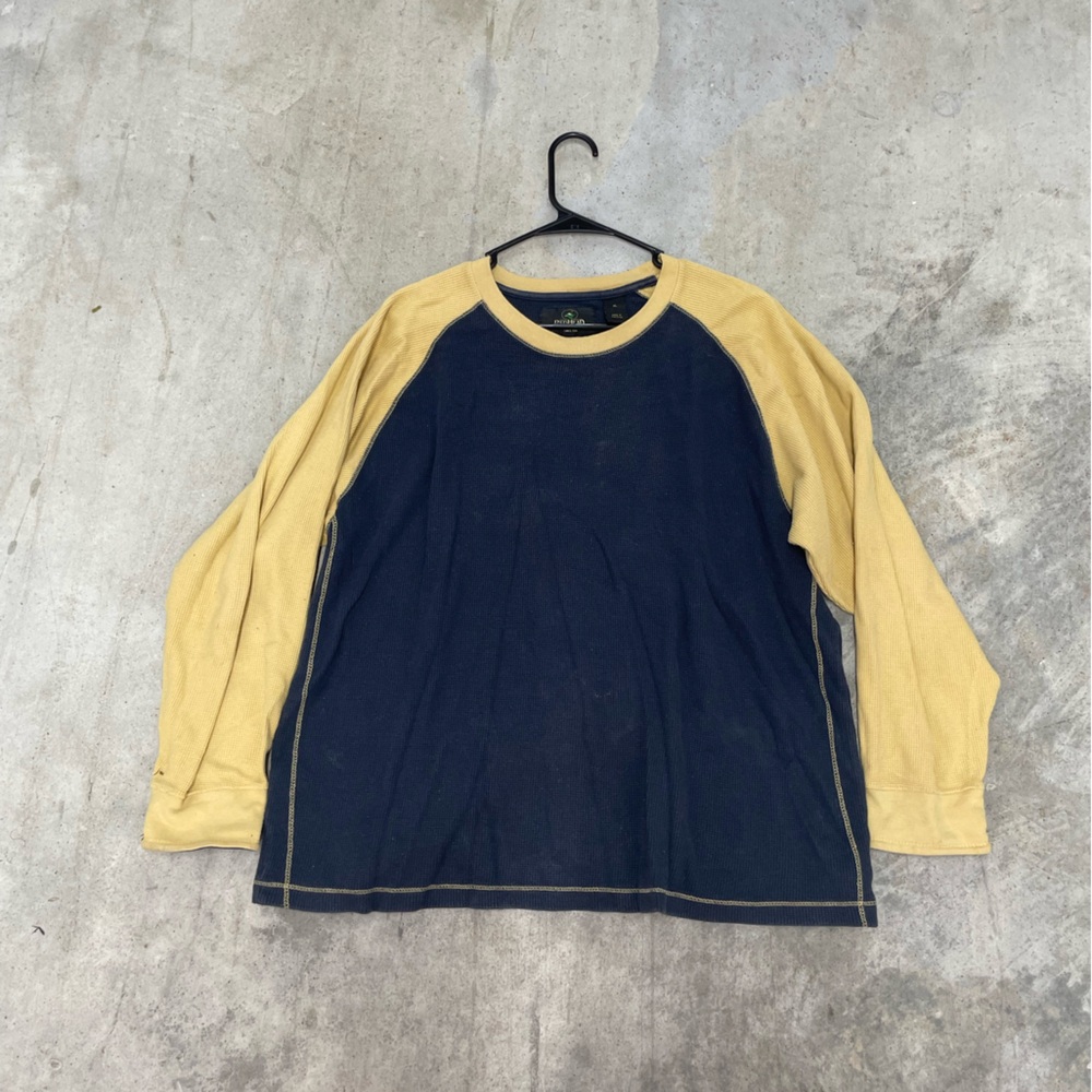 RedHead Navy and Yellow Crewneck